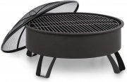 Blumfeldt Oreos 2-in-1 Feuerschale und Grill mit abnehmbaren Funkenschutz