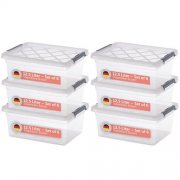 Blumtal Aufbewahrungsboxen 6er Set f&uuml;r nur 9,99&euro;