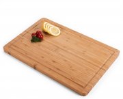 Blumtal Schneidebrett aus 100% Bambus 45x30x2cm 
