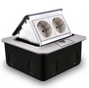 Bodensteckdose SIMBR 2 Fach f&uuml;r 17,50 &euro;&nbsp;statt 24,99 &euro; bei Amazon 