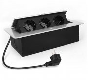 Bodensteckdose SIMBR 3 Fach mit 3m Kabel f&uuml;r 24,50 &euro;&nbsp;statt 34,99 &euro; bei Amazon 