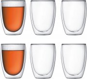 Bodum 4559-10-12 Pavina 6-teiliges Gl&auml;ser-Set Doppelwandig