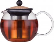 Bodum Assam 0.5 L Glas Teebereiter mit Edelstahlfilter