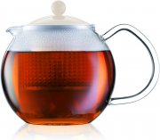 Bodum Assam 0,5 L Teebereiter mit Glasgriff und Press Filter System