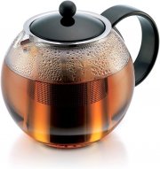 Bodum Assam 1 Liter French Press System Teebereiter mit Edelstahlfilter