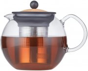 Bodum Assam 1 Liter Teebereiter mit Edelstahlfilter