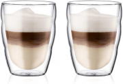 Bodum Pilatus 2er Set Doppelwandige Gl&auml;ser 0,25 Ltr.