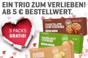 Body Attack &ndash; 3 Packungen Cookies gratis ab &euro; 5,&ndash;