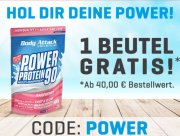 Body Attack - 500g gratis Protein ab 40&euro;