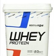 Bodylab24 Whey Protein Eiwei&szlig;pulver Vanille, 2000g f&uuml;r 22,22 &euro;
