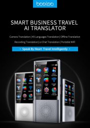 BOELEO W1 Smart Business Reisen AI &Uuml;bersetzer f&uuml;r &euro;79.99