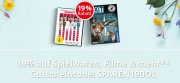 bol.de - nur heute 19% auf Spielwaren, Filme & mehr 