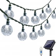 Bollengold 60LED Solar Lichterkette