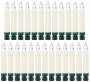 BONETTI LED-Christbaumkerzen, kabellos, 25 Kerzen plus 8 Dornen