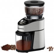 Bonsenkitchen Elektrische Kaffeem&uuml;hle mit Kegelmahlwerk, 200W
