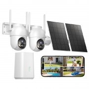 BOOPEX 2K Solar-&Uuml;berwachungskameras (2er-Set) f&uuml;r nur 104&euro;
