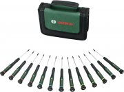 Bosch 13-teiliges Pr&auml;zisionsschraubendreher-Set inkl. Aufbewahrungstasche