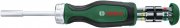 Bosch 1600A027PP Ratschenschraubendreher mit 12-teiligen Bit Magazin