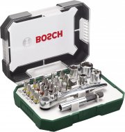 Bosch 2607017322 26-teiliges Schrauberbit- und Ratschen-Set mit extra harter Qualit&auml;t