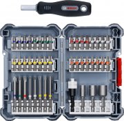 Bosch 2607017692 45-teiliges Pick and Click-Schrauberbit Mixed Set inkl. Handgriff