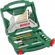 Bosch 2607019327 X-Line 50-teiliges Titanium Bohrer und Schrauber Set