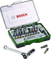  Bosch Accessories 27tlg. Schrauberbit- und Ratschen-Set (Extra harte Qualit&auml;t)
