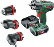 Bosch AdvancedImpact 18 QuickSnap mit 2 x 1,5 Ah + Ladeger&auml;t im Koffer