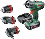 Bosch AdvancedImpact 18 QuickSnap Schlagbohrschrauber mit 2x1,5 AH Akku und Ladeger&auml;t