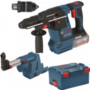  BOSCH Akku-Bohrhammer GBH 18V-26 F Solo + L-Boxx + Staubabsaugung GDE 18V-16 nur 319,90&euro;