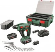 Bosch Akku-Bohrhammer Uneo Maxx 18V inkl. 19-teiliges Zubeh&ouml;rset