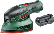 Bosch Akku Multischleifer EasySander 12 inkl. 2 x 2,5 Ah Akkus im Koffer