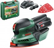 Bosch Akku Multischleifer PSM 18 LI 18 Volt System mit 1 Akku im Koffer