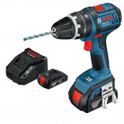  Bosch Akku-Schlagbohrschrauber GSB 18 V-LI inkl 2 Akkus 2,0 Ah nur 125,10&euro;