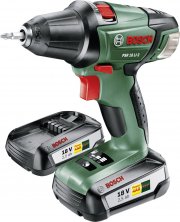 Bosch Akkuschrauber PSR 18 LI-2 (2 Akku, Ladeger&auml;t, Bit, Koffer, 18 Volt System, 2,5 Ah) f&uuml;r 133,99&euro;
