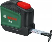 Bosch Autolock 3-Meter-Ma&szlig;band mit Zweirichtungshaken und Metall-G&uuml;rtelclip