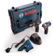 Bosch Blue 12V Akku-Schlagbohrschrauber + Akku-Drehschlagschrauber f&uuml;r 178,90&euro; mit Vers.225&euro;)