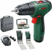 Bosch EasyDrill 1200 12-Volt Akkuschrauber inkl. 2.0 Ah Akku und Bohr- und Schraubendreher-Sets