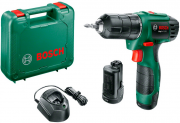 Bosch EasyDrill 1200 Akku-Bohrschrauber inkl. 2x Li-Ionen Akku 1,5Ah, Ladeger&auml;t und Koffer