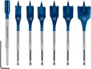 Bosch Expert Selfcut Speed 260890033 Flachfr&auml;sbohrer Set f&uuml;r Weichholz und Spanplatten