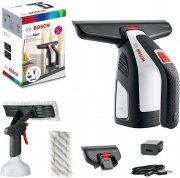 Bosch GlassVac Akku-Fenstersauger inkl. Ladeger&auml;t und Spr&uuml;hflasche mit Mikrofasertuch