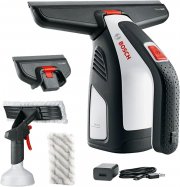 Bosch GlassVac Akku-Fenstersauger mit Ladeger&auml;t, Spr&uuml;hflasche mit Mikrofasertuch, 2 x Aufs&auml;tze