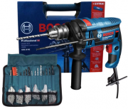 Bosch GSB 16 RE Schlagbohrmaschine inkl. Zubeh&ouml;rsatz