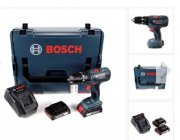 Bosch GSB 18-2-Li Plus Professional Akku Schlagbohrschrauber mit 2 x 2 Ah Akkus + Ladeger&auml;t 