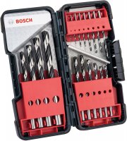 Bosch HSS PointTeQ ToughBox 18-teiliges Metallspiralbohrer Set