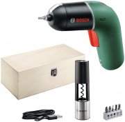 Bosch IXO 6 Akku-Schrauber Vino Set mit Korkenzieher-Adapter