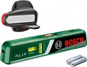 Bosch Laser-Wasserwaage PLL 1 P mit Wandhalterung
