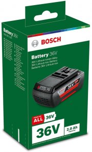 Bosch Lithium-Ionen Akku (36 Volt System, 2,0 Ah, im Karton)