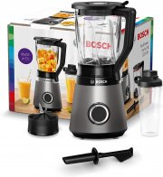 Bosch MMB6174S VitaPower Serie 4 Standmixer mit 1,5l Thermosafe Glas Beh&auml;lter
