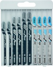 Bosch Professional 10tlg. Stichs&auml;geblatt Set Basic for Wood and Metal