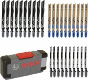 Bosch Professional 30-teiliges Stichs&auml;geblatt Set Basic f&uuml;r Holz und Metall